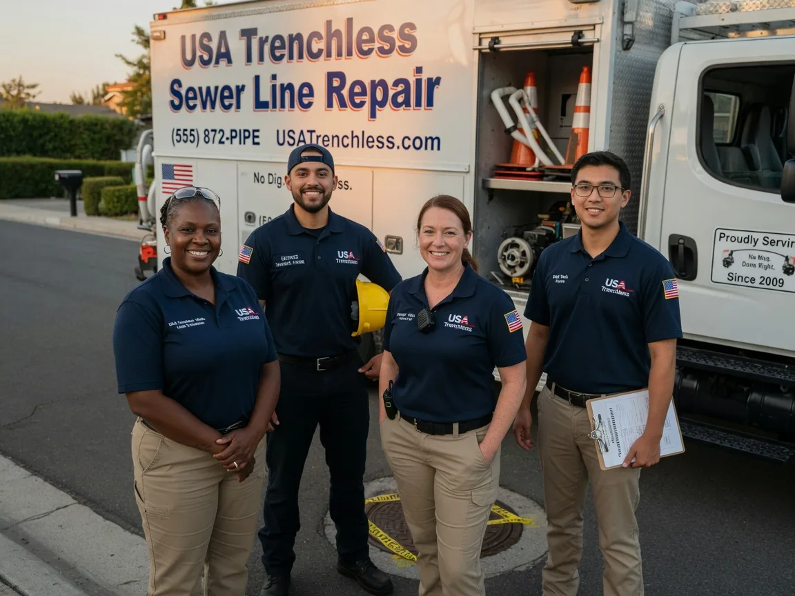Sewer Line Repair company in Douglassville, TX